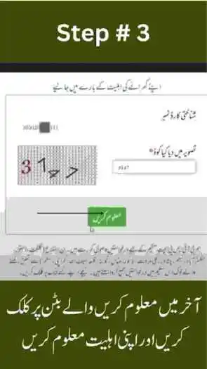 8171 Ehsaas Program CNIC Check Online – اب گھر بیٹھے اپنی اهلیت معلوم کریں 4 ehsaas program cnic check online step 3